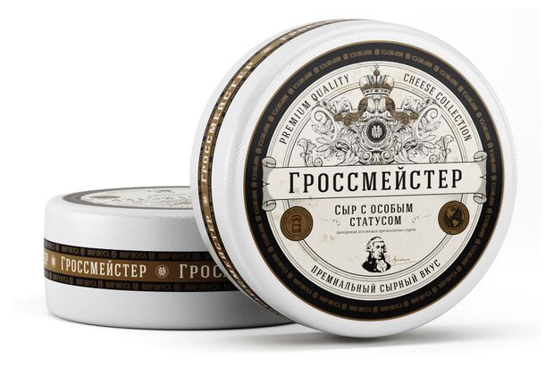 Сыр твердый Гроссмейстер Мир вкуса авторская коллекция 50% БЗМЖ Беларусь, вес