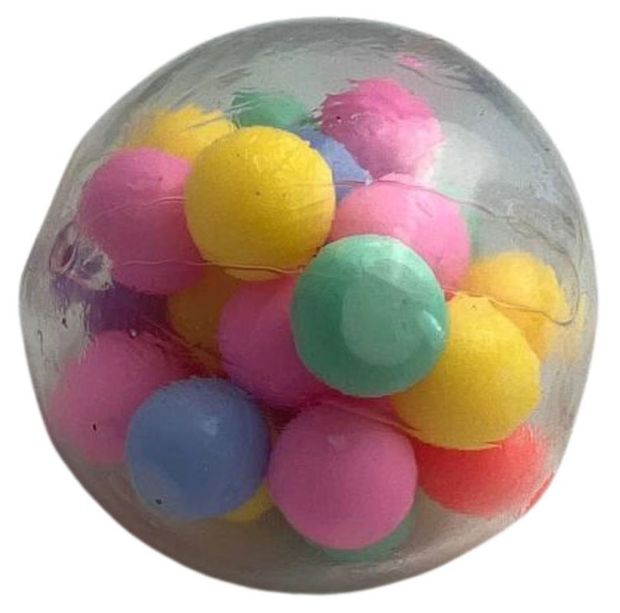 Игрушка-антистресс NN Мяшка шарики 100₽