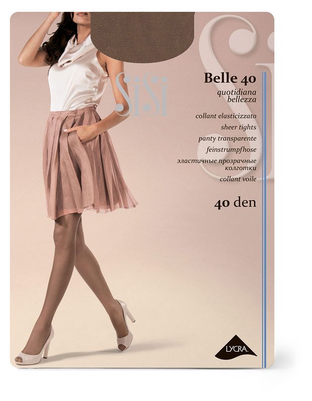 Колготки женские SiSi Bella 40 den Daino, размер 4