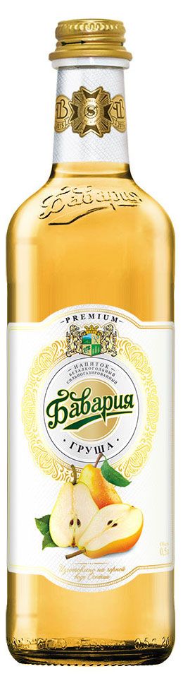 Напиток газированный Бавария Premium груша, 500 мл