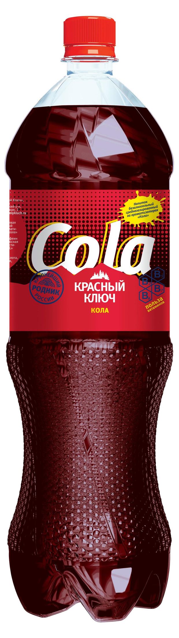Напиток газированный Красный ключ Кола, 1,5 л