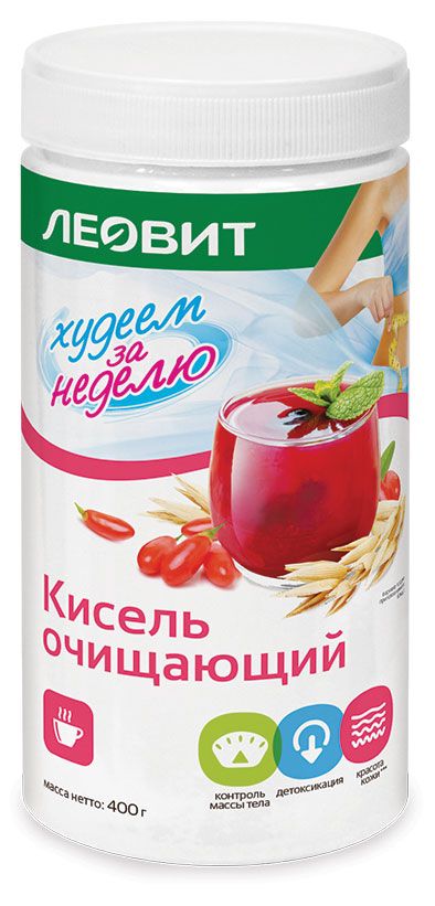 Кисель Леовит очищающий 400 г 485₽