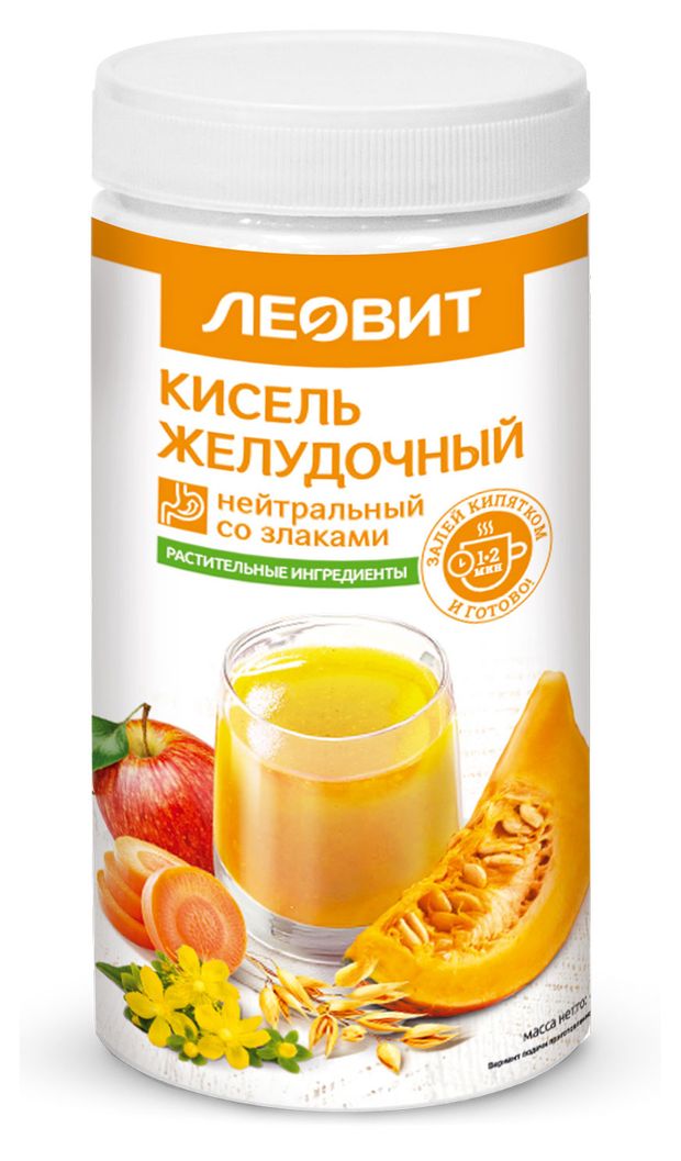 Кисель Леовит желудочный 400 г 485₽
