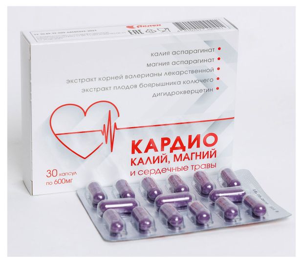 Таблетки Аклен Сердечные травы 30 шт 153₽