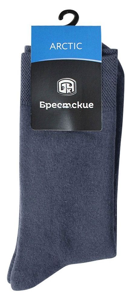 Носки мужские Брестские темно-серые, размер 25