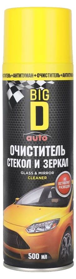 фото Очиститель стекол и зеркал big d anti-cloud, 500 мл
