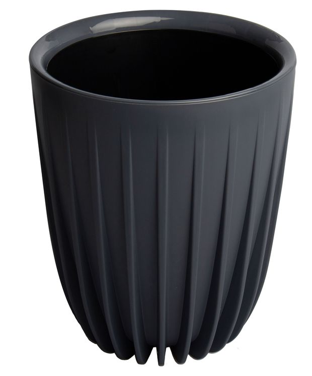 Горшок Ливингрин СИ 25-12 Сигма с вкладкой d.25 антрацит