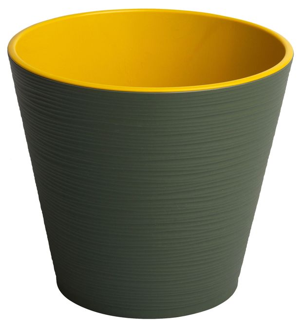 Горшок Ливингрин К 15-32 Конус с вкладкой d.15 нефрит