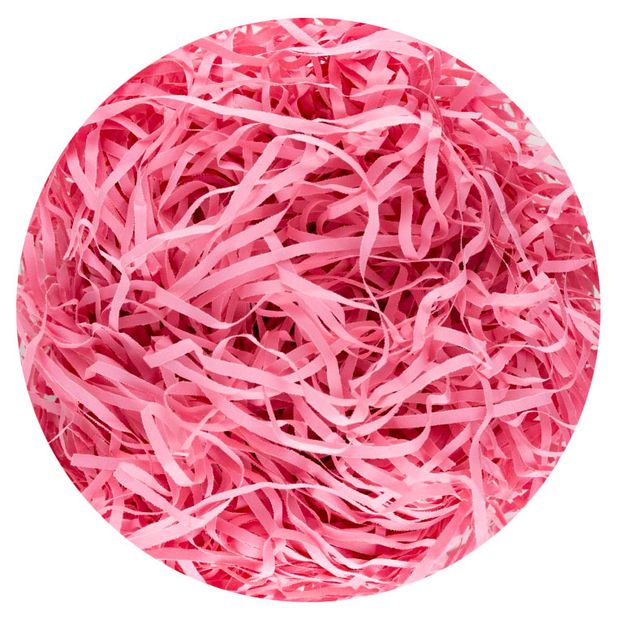 Наполнитель бумажный Азалия Декор Пергаментированная бумага для цветов и подарков светло-розовый, 50 г