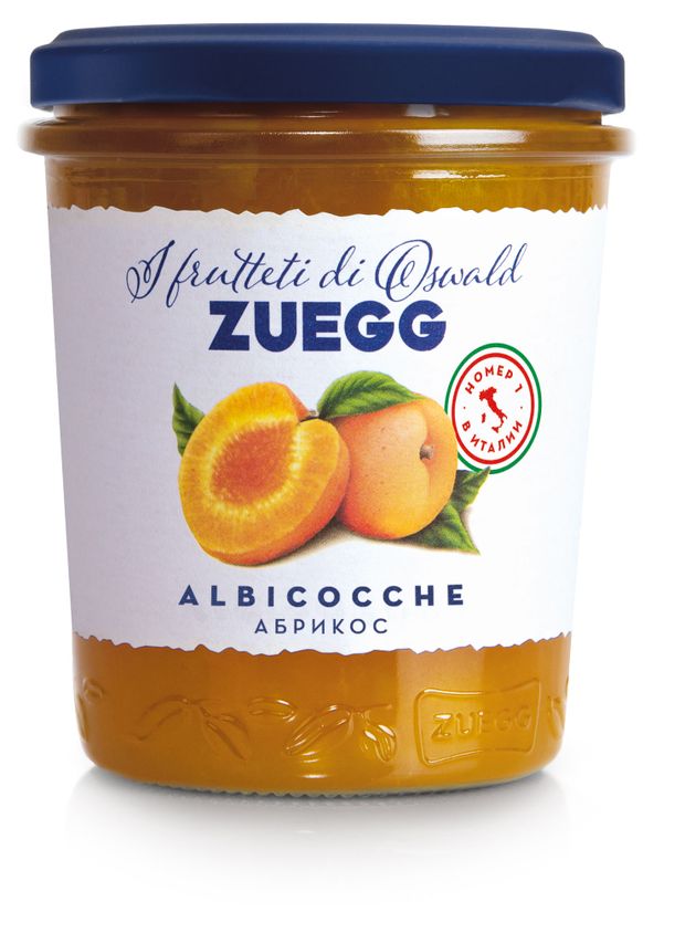 Конфитюр ZUEGG экстра абрикос, 320 г