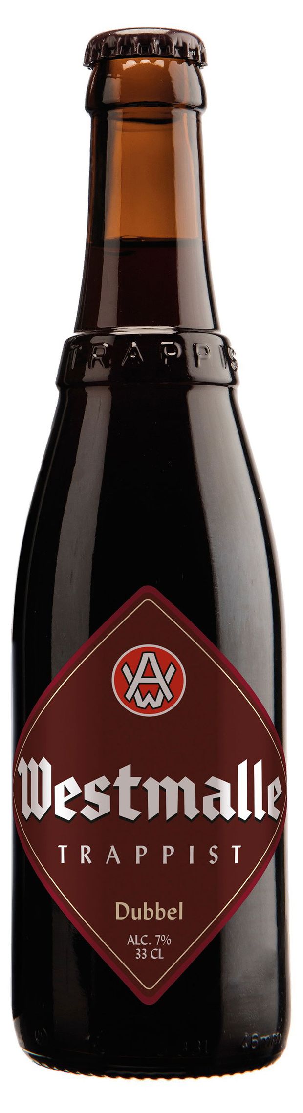 Пиво Westmalle Trappist Dubbel темное фильтрованное 7,0 %, 330 мл
