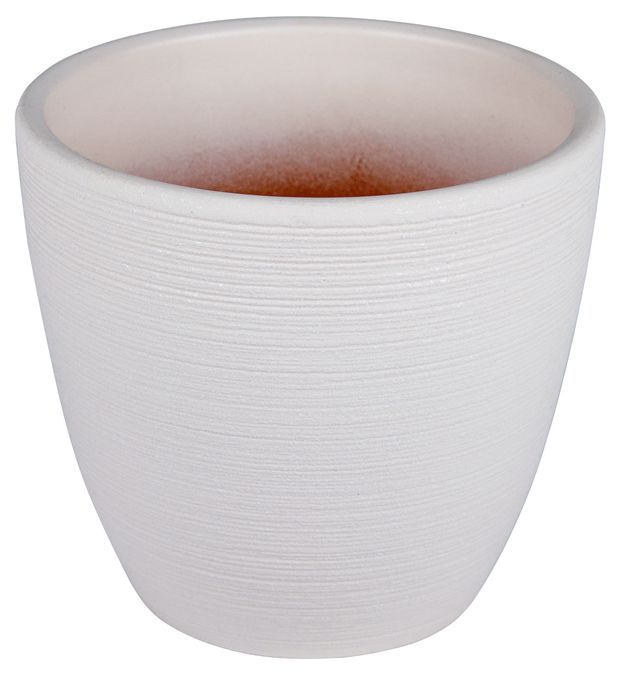 Горшок Garden Star керамический белый d 12 см 150₽