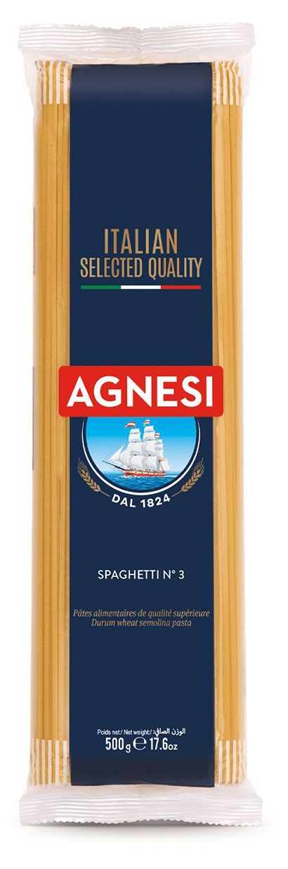 Макаронные изделия Agnesi спагетти 500 г 330₽