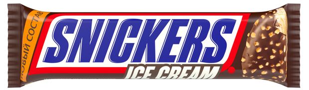Мороженое сливочное Snickers Ice Cream с карамелью и арахисом в глазури эскимо БЗМЖ 65 г 185₽
