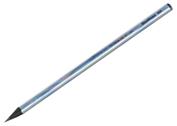 Карандаш чернографитный Berlingo Starlight H трехгранный черное дерево 35₽