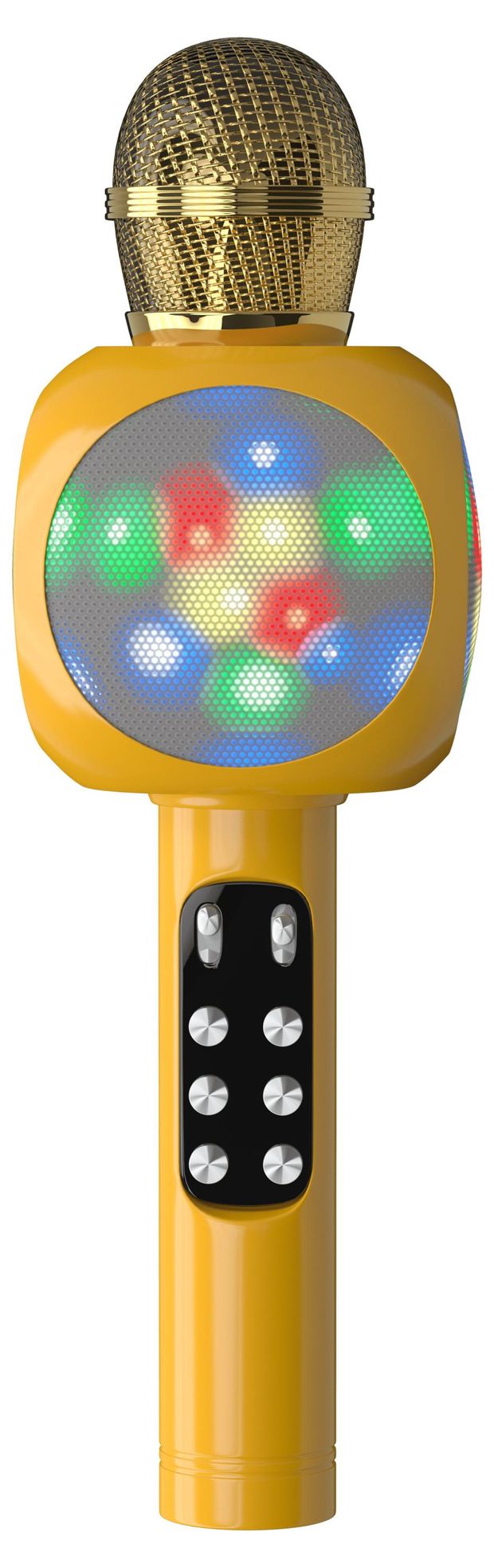 Микрофон для караоке Mobility золотистый