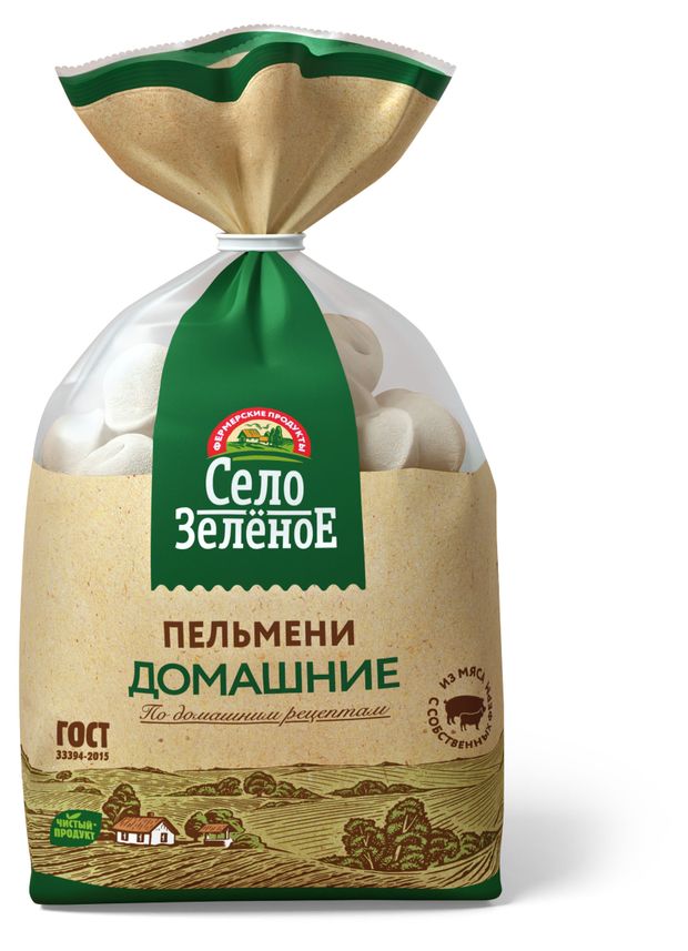 Пельмени Село Зеленое Домашние, 800 г