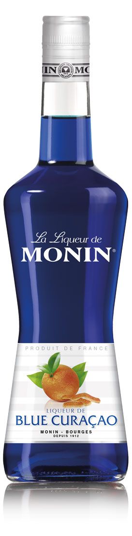 Ликер Monin Blue Curacao 20 Франция 07 л 1300₽