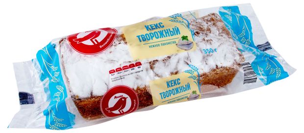 Кекс АШАН Красная птица творожный 350 г 180₽