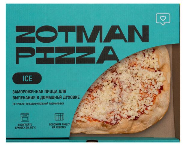 Пицца Zotman Римская 20x30 Маргарита, 390 г