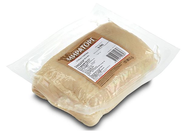 Птица, мясо  Ашан Рубец говяжий Мираторг (0,6-0,9 кг), 1 упаковка ~ 0,7 кг