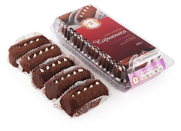 Пирожное бисквитное Север-Метрополь Классическое Картошка 5 шт охлажденное, 400 г