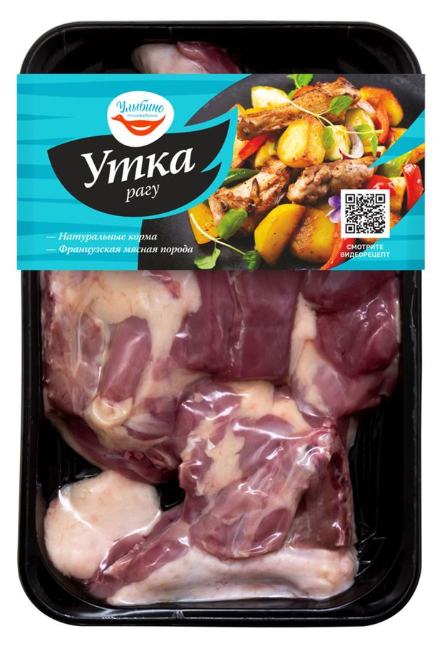 Рагу из мяса утенка Улыбино охлажденное 500 г 245₽