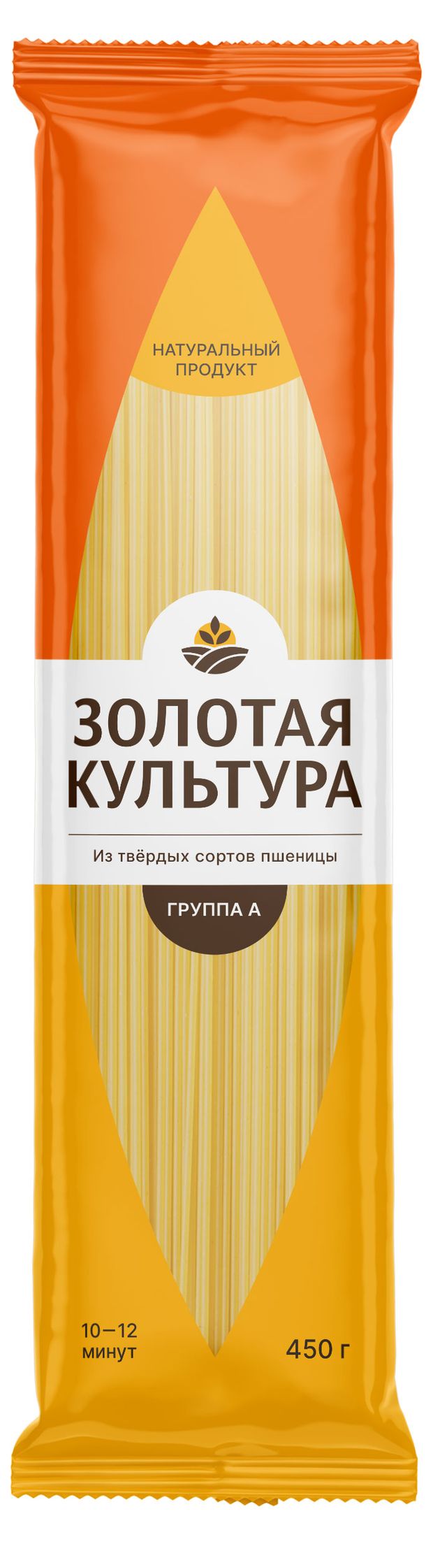 Макаронные изделия Золотая Культура Спагетти, 450 г