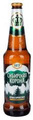 Пиво Сибирская корона Классическое 5,3%, 450 мл