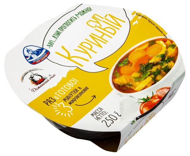 Суп Домашний очаг Куриный 250 г 114₽