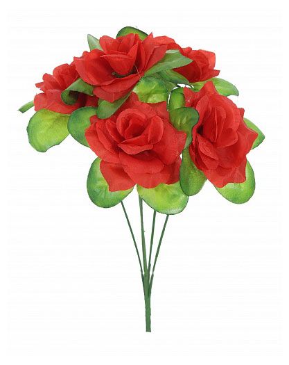 Букет искусственный Greener Роза лайт, 33 см