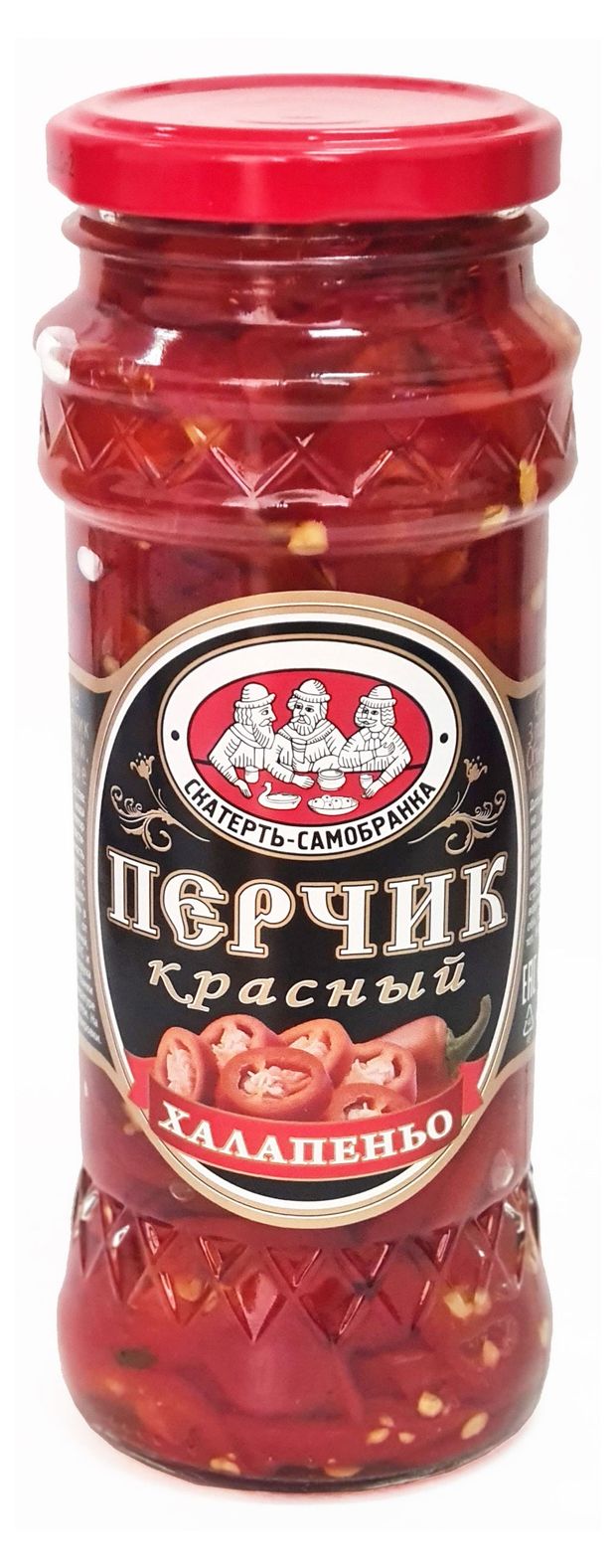 Перец Скатерть-Самобранка красный халапенью 370 мл 170₽