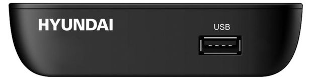 Ресивер HYUNDAI DVB-T2 H-DVB460 черный 1600₽