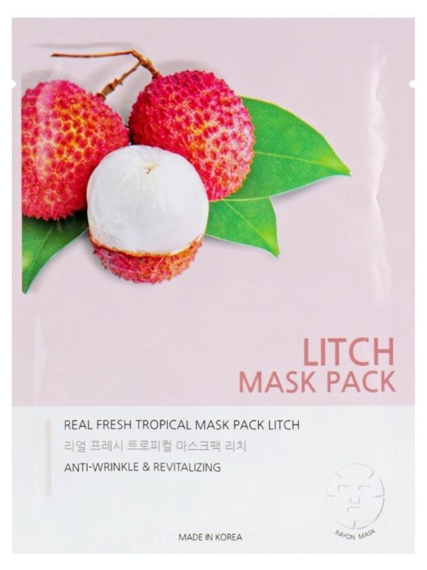 Маска тканевая Jungnani с экстрактом личи 25 мл 69₽