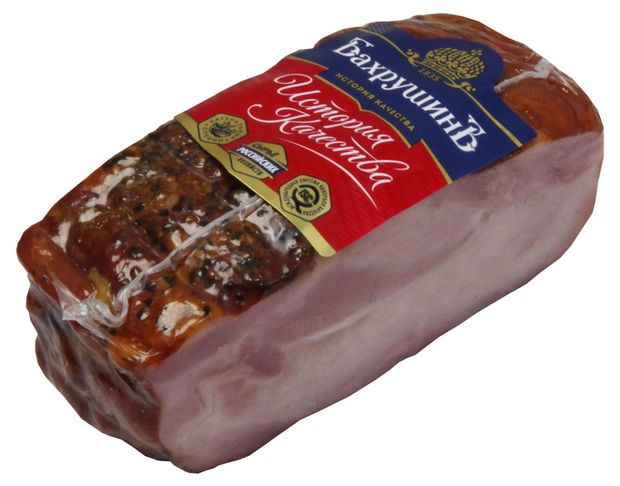 Свинина Бахрушинъ копчено-вареная по-домашнему 400 г 350₽