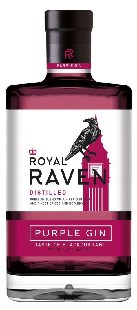 Джин Royal Raven Purple Россия, 0,7 л