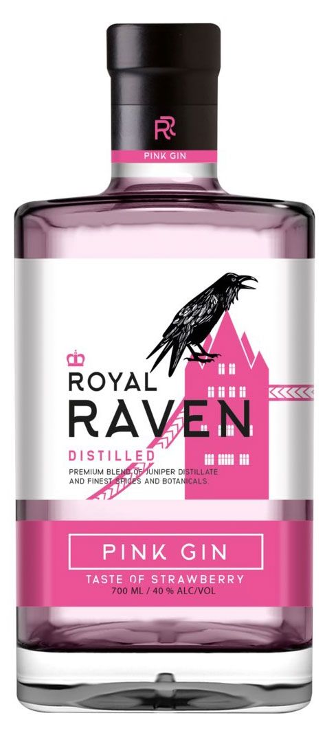 Джин Royal Raven Pink Россия, 0,7 л