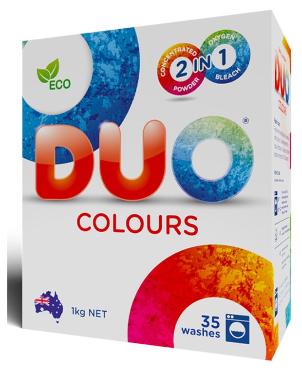 Стиральный порошок Duo для цветных тканей концентрат 1 кг 410₽