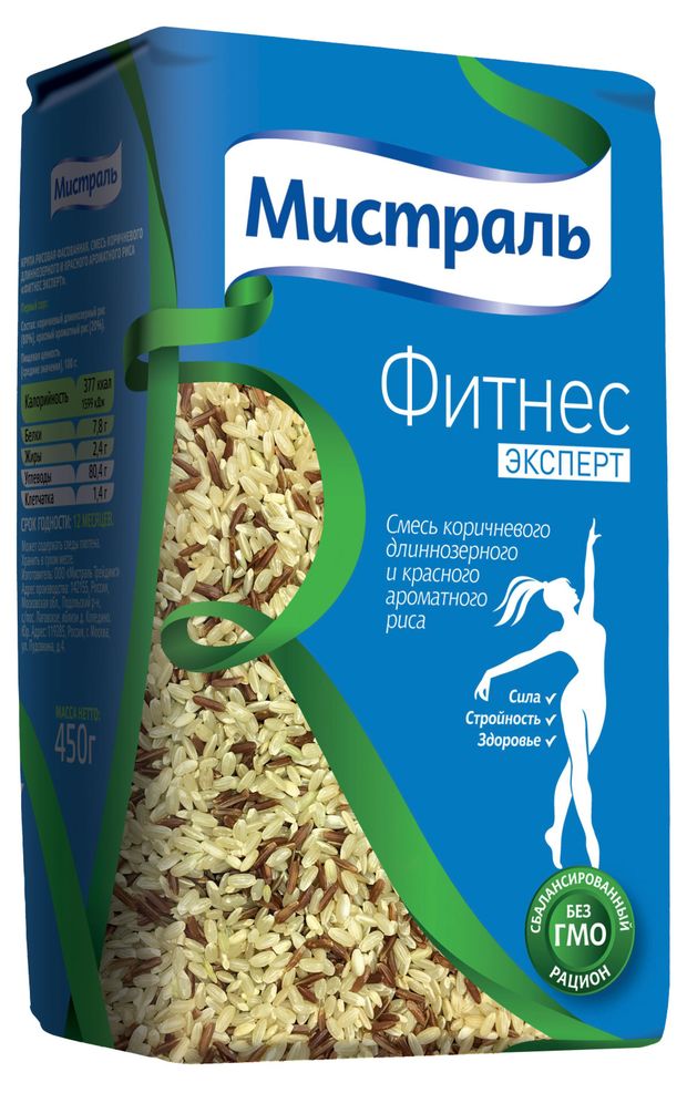 Рисовая смесь Мистраль Фитнес эксперт 450 г 89₽