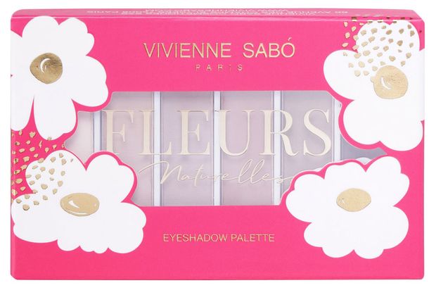 фото Палетка теней для век vivienne sabo fleurs naturelles тон 01