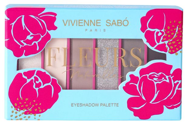 фото Палетка теней для век vivienne sabo fleurs naturelles тон 04