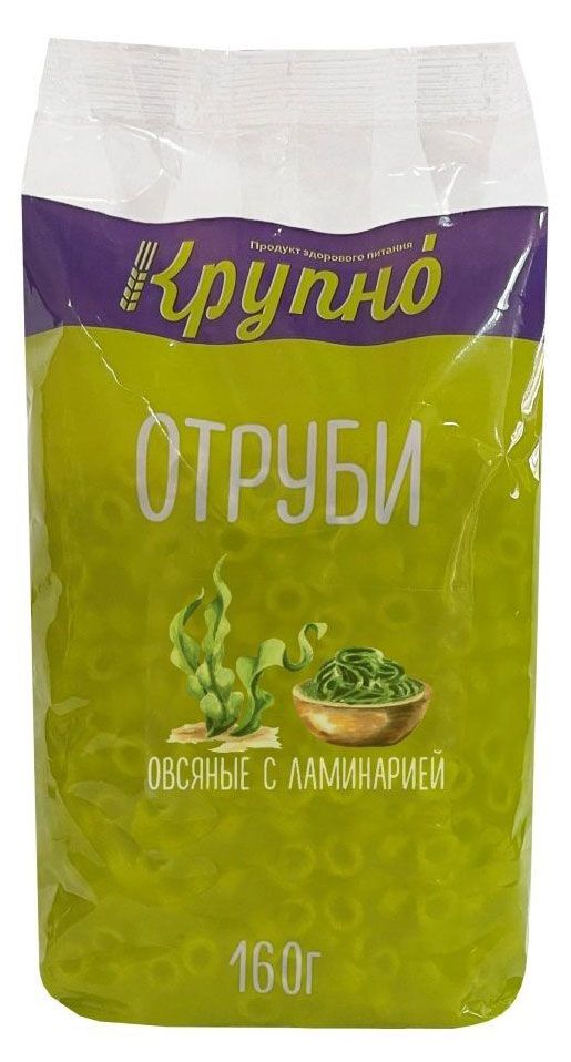 Отруби овсяные Крупно с ламинарией, 160 г
