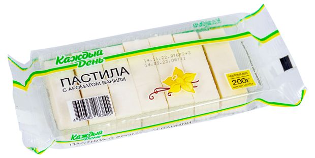 Пастила Каждый день ванильная, 200 г