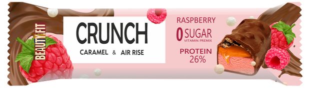 Батончик протеиновый Beauty Fit Crunch малина 40 г 100₽