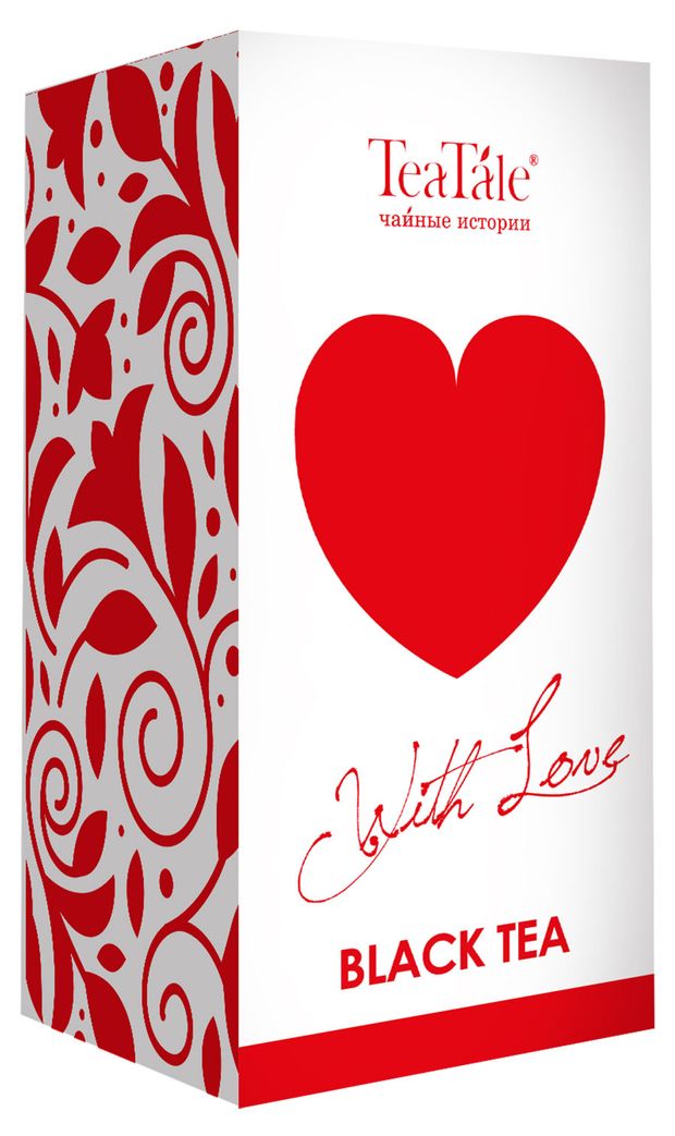 Чай черный TeaTale With Love Heart 70 г 129₽