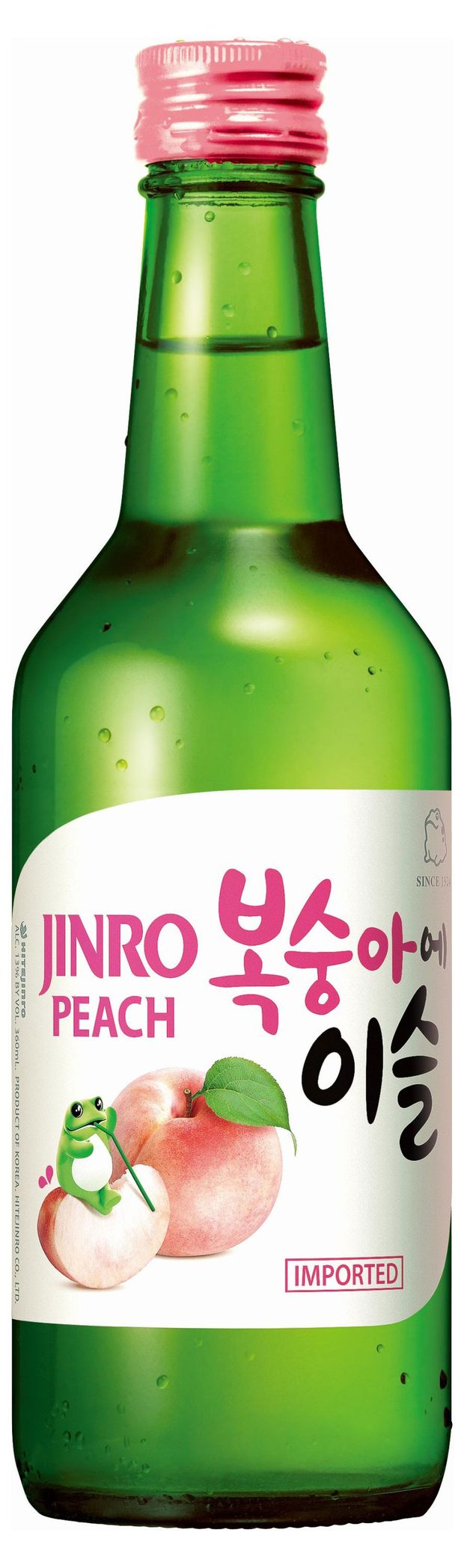 Соджу Jinro Персик 13% Южная Корея, 360 мл