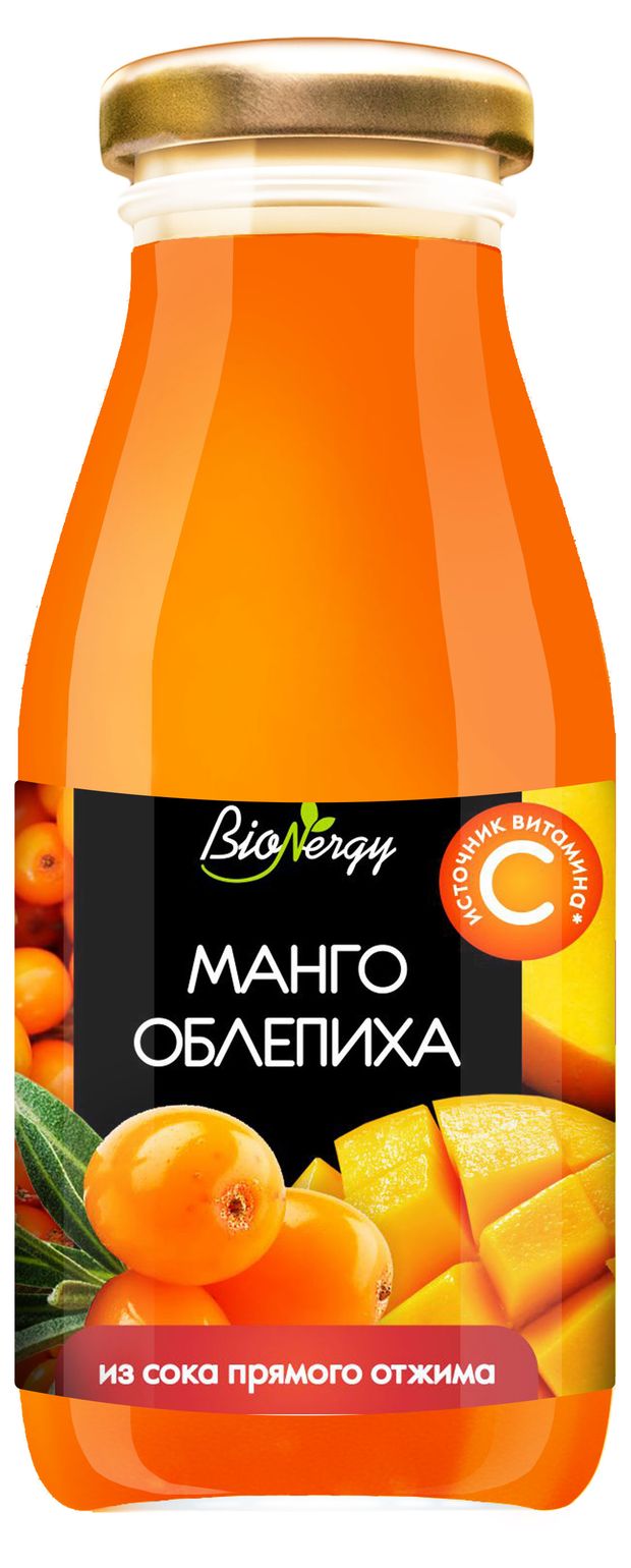 Нектар BioNergy Мангово-облепиховый, 200 мл