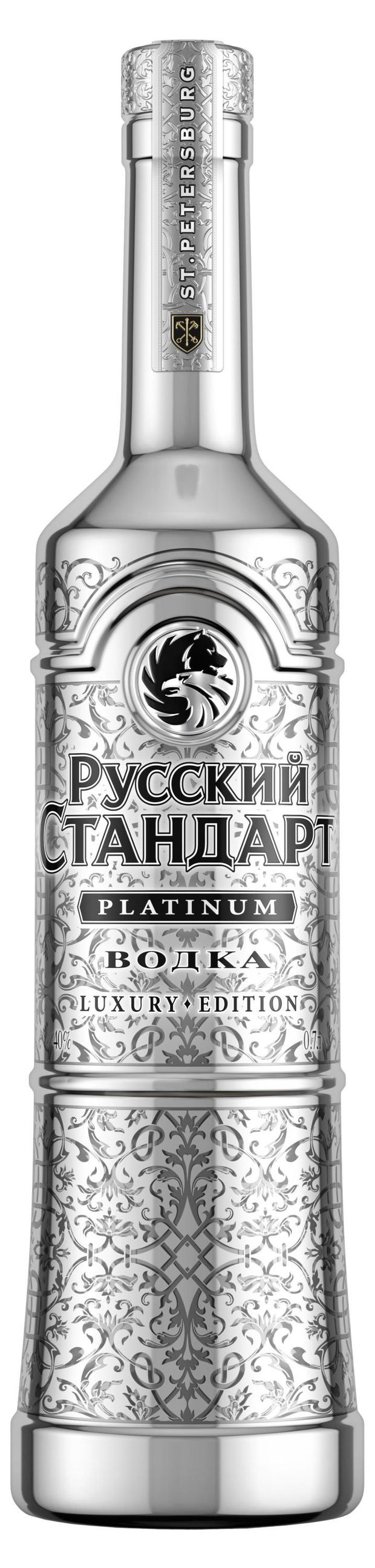 Водка Русский Стандарт Platinum Luxury Edition Россия, 0,7 л