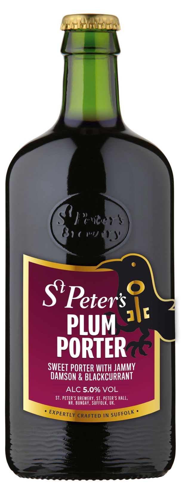 Пиво St. Peter's Plum Porter светлое 5% Великобритания, 0,5 л