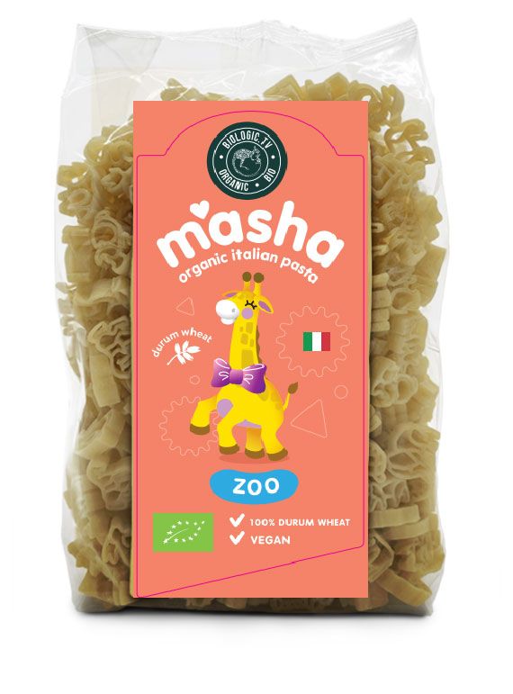 Макаронные изделия BIOLOGICTV Зоопарк Итальянская паста из твердой пшеницы 500 г 259₽